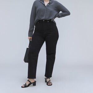 The Way-High Hourglass Jean in Coal